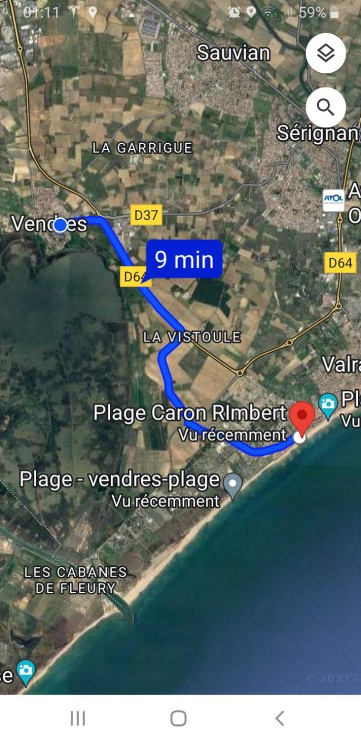 Appartement A 8 Km De La Mer - 3 Chambres Vendres Luaran gambar